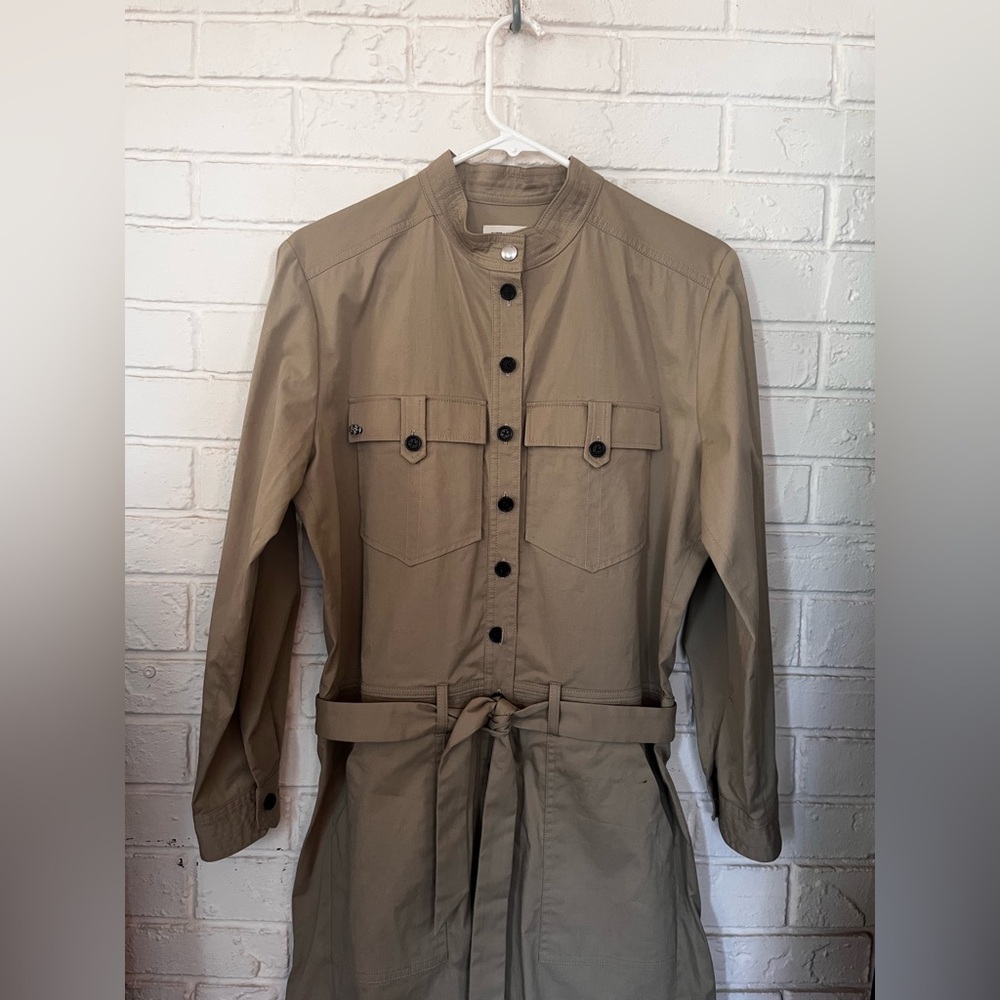 NWT Zadig & Voltaire Cooki Twill Cotton Mackintosh Utility Romper Size M - Picture 6 of 8